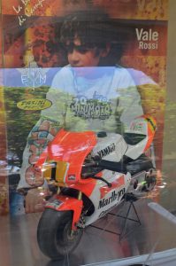 La minimoto di Valentino Rossi