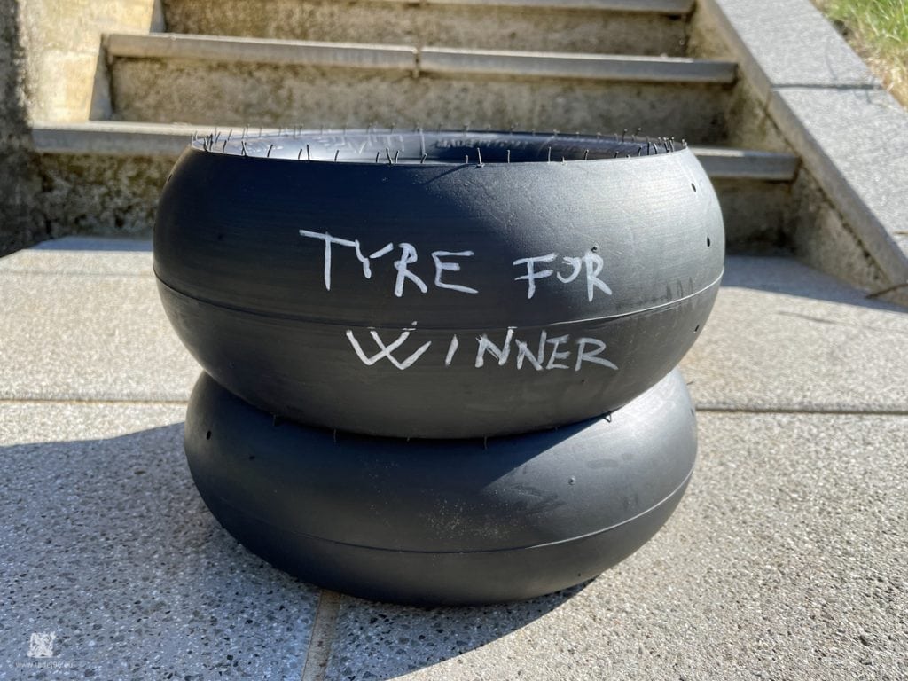 PMT - Tyre for winner