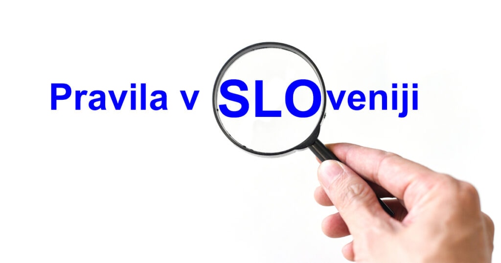 Pravila v Sloveniji