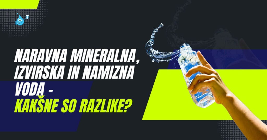 Naravna mineralna, izvirska in namizna voda